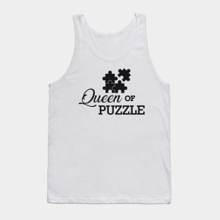 Queen of puzzle Tank Top